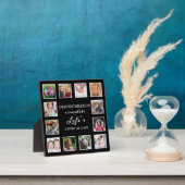 Custom 12 Foto Collage Grandchildren Zitat Fotoplatte (InSitu)