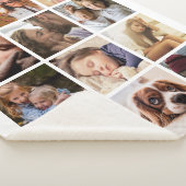 Custom 12 Foto Collage Sherpadecke (3/4)