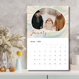 Custom 12-Month Photo Calendar – Grandparent Gift Kalender