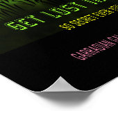 Custom 14x18 Found Girl: Project Enterprise 6 Trav Poster (Ecke)