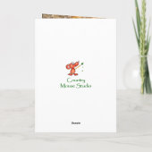 Custom 16. Geburtstag, Owl Wild & Crazy Karte (Rückseite)