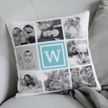Custom 16 Keepake Family Foto Collage Monogram