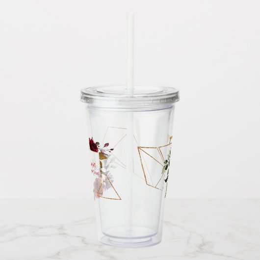 Custom 16oz, Clear Acryl Tumbler Acryltrinkbecher (Rechts)