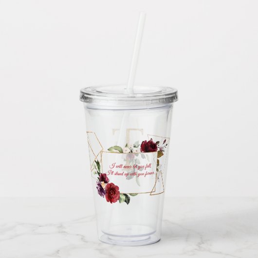 Custom 16oz, Clear Acryl Tumbler Acryltrinkbecher