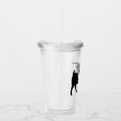 Custom 16oz, Clear Acrylic Tumbler Acryltrinkbecher (Rechts)