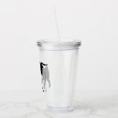Custom 16oz, Clear Acrylic Tumbler Acryltrinkbecher (Links)