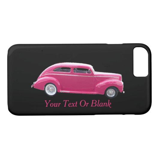Custom 1940 Famous American Make Sedan Case-Mate iPhone Hülle (Rückseite (Horizontal))