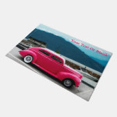 Custom 1940 Famous American Make Sedan Fußmatte (Schrägansicht)