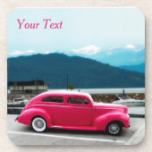 Custom 1940 Famous American Make Sedan Getränkeuntersetzer (Vorderseite)