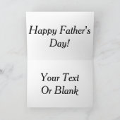 Custom 1940 Famous American Make Sedan Karte (Innenseite)