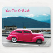 Custom 1940 Famous American Make Sedan Mousepad (Vorne)