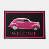 Custom 1940 Famous American Make Sedan - Willkomme Fußmatte (Vorderseite)