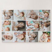 Custom 1.014 Stück 12-Foto Collage Schwierigkeit Puzzle (Horizontal)