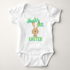 Custom 1. EASTER Happy Bunny Kleinkind Baby Outfit Baby Strampler