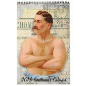 Custom 2013 Viktorianisch Gentleman's Calendar Kalender (Titelbild)