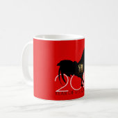 Custom 2017 Rooster Chinese New Year Tasse 1 (Vorderseite Links)