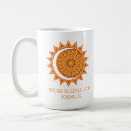 Custom 2024 Eclipse Kaffeetasse