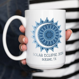Custom 2024 Eclipse Kaffeetasse