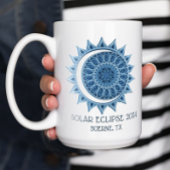 Custom 2024 Eclipse Kaffeetasse