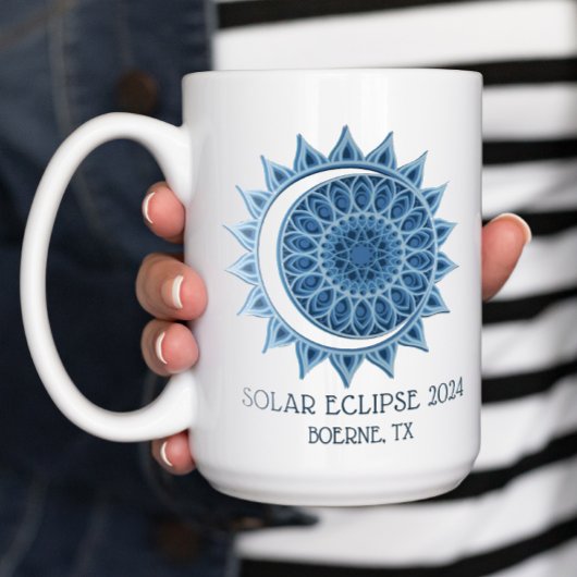 Custom 2024 Eclipse Kaffeetasse