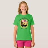 Custom 2024 INSGESAMT SOLAR ECLIPSE Flags Kids T-Shirt (Vorne ganz)