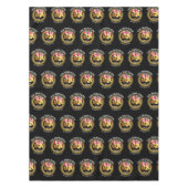 Custom 2024 INSGESAMT SOLAR ECLIPSE Flags Tischdecke (Vorderseite)