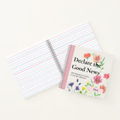 Custom 2024 JW Convention Declare the Good News Notizblock (Innenseite)