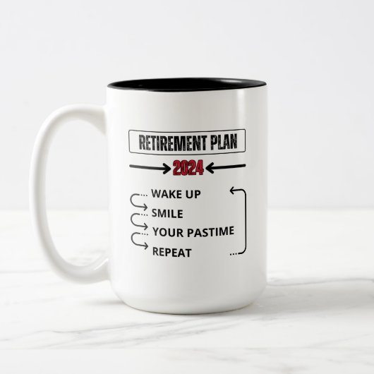 Custom 2024 Renten Plan Tasse (Links)