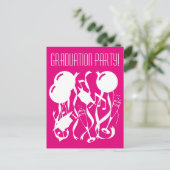 Custom 2025 Abschlussfeier Einladung Postkarten (Stehend Vorderseite)