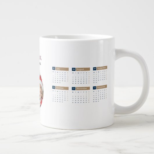 Custom 2025 Calendar Kaffee Tasse (Rechts)