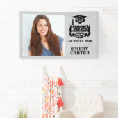 Custom 2025 Graduate Foto Attorney Law School Banner (Insitu)