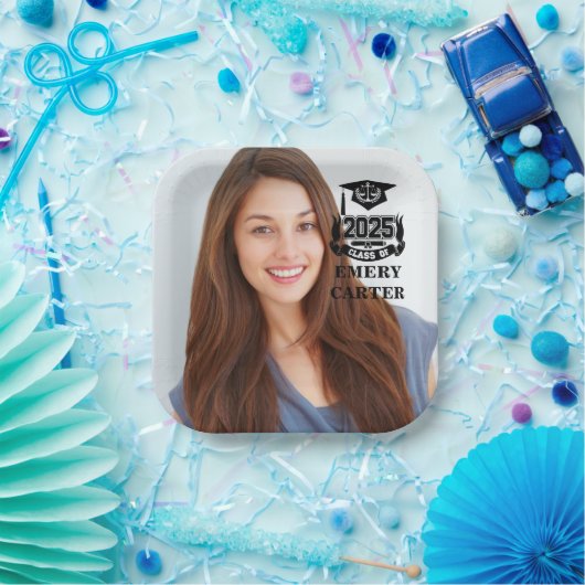 Custom 2025 Graduate Foto Attorney Law School Pappteller (Party)