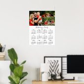 Custom 2026 Calendar 3 Photo Collage Poster (Heimbüro)