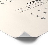 Custom 2026 Calendar  Poster (Ecke)