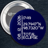 Custom 2026 Solar Eclipse Button