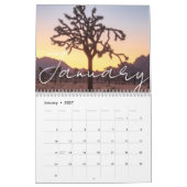 Custom 2026 Sunset Calendar California & Arizona Kalender (Jan 2027)