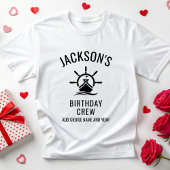 Custom 20. 30. 40. 50. 60 Cruise Birthday Crew T-Shirt