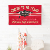 Custom 20-JÄHRIGE Wiedersehen-Banner Banner (Insitu)