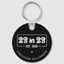 Custom 23. Geburtstag Geschenk 23 in 23 Est 2000