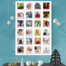 Custom 24 Foto Collage Retro Instant Film & Notes