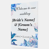Custom 24" x36" Wedding Acrylic Sign Acrylschild (Winkel)