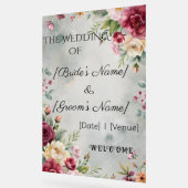 Custom 24" x 36" Wedding Acrylic Sign Acrylschild (Winkel)