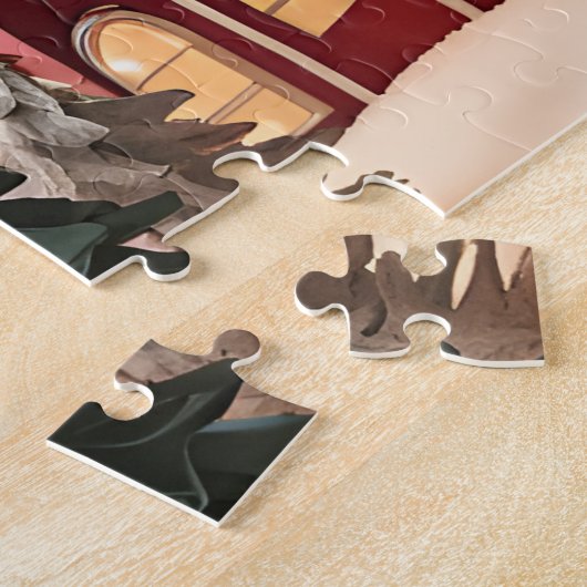 Custom 252 Stück Winter Wonderland Urlaub Spaß Puzzle (Seite)