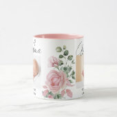 Custom 2 Foto Baby Oma Tasse (Zentrum)