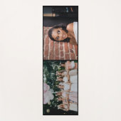 Custom 2 Foto Collage Personalisiert Best Friends Yogamatte (Vorderseite)