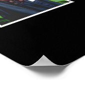 Custom 2 Foto Herzlichen Glückwunsch Graduate Absc Poster (Ecke)