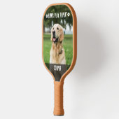 Custom 2 Foto Pet Hund Pickleball Paddel Pickleball Schläger (Links)