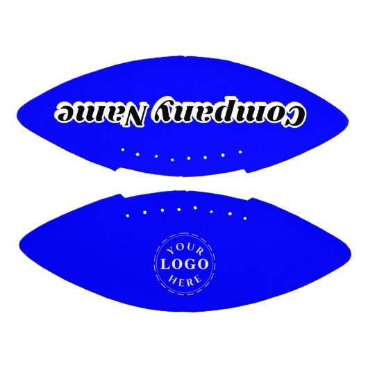 Custom 2 Panel Football with Text and Logo Design (Paneele)
