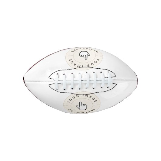 Custom 2 Panel Mini Football (Vorderseite)