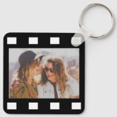 Custom 2 Photo Film Reel  Schlüsselanhänger (Rückseite)
